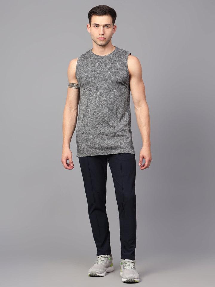 Seamless Training Men's Vest M Gray