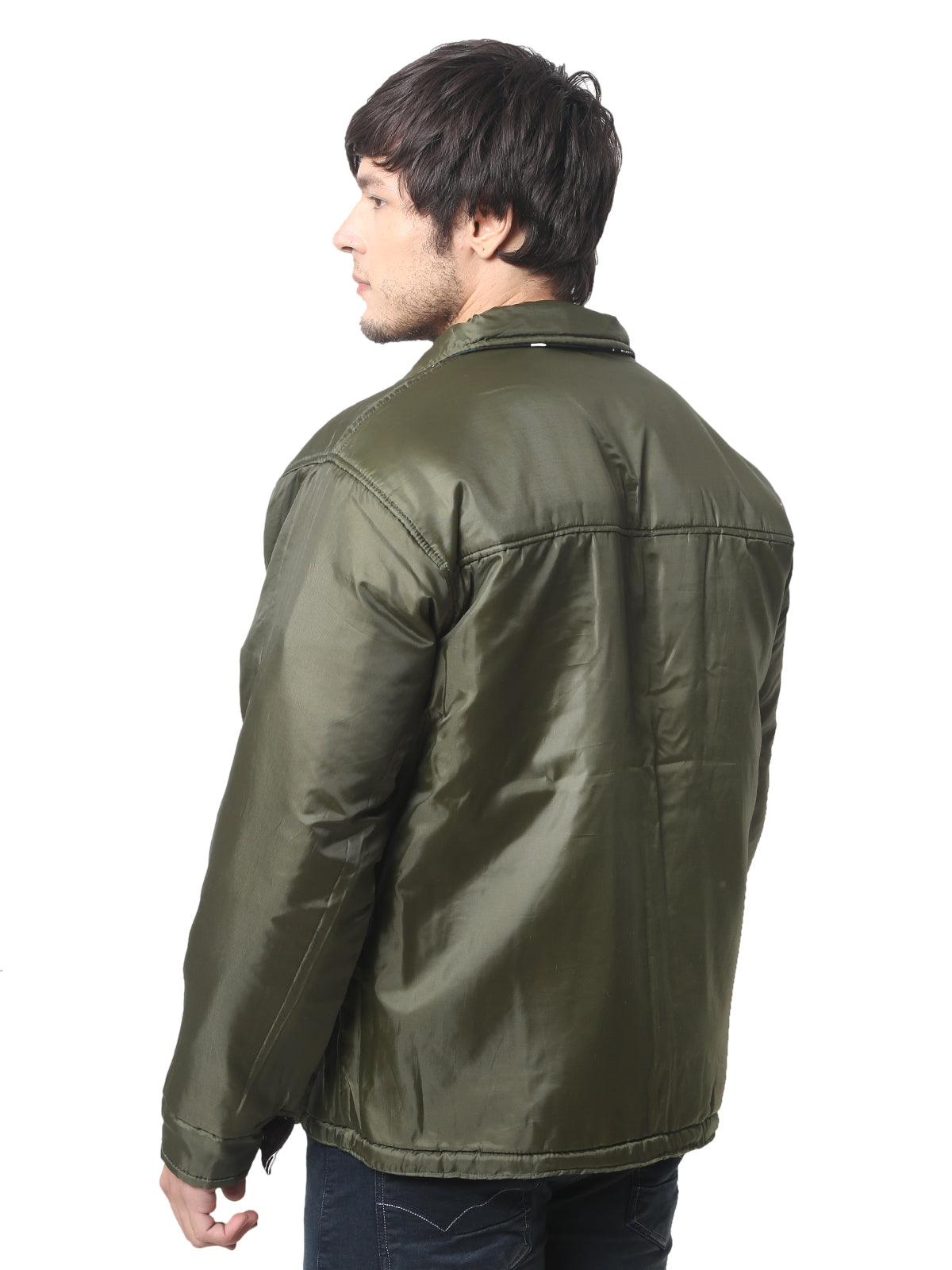 Men Camouflage Quilted Jacket CRPF