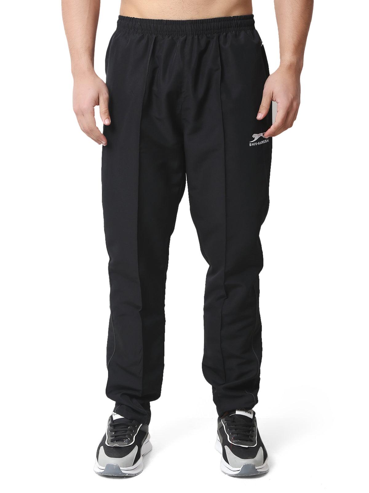 Shiv Naresh KHELO INDIA TRACKSUIT|Sublimated| T.Z WITH INER MESH Black
