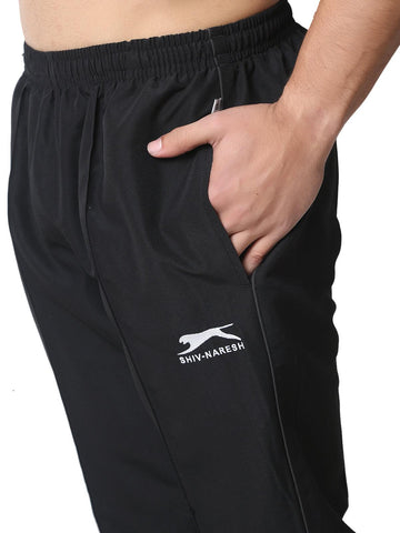 Shiv Naresh KHELO INDIA TRACKSUIT|Sublimated| T.Z WITH INER MESH Black