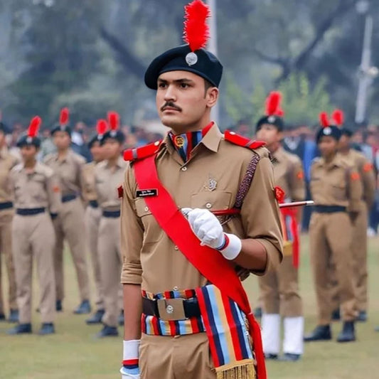 NCC Uniform (Shirt, Pant & Complete Ceremonial Accessories) Set