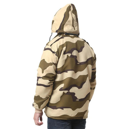 CISF Men Printed Quilted Jacket