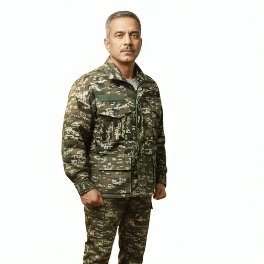 Cotton Men  CRPF Jacket New Pattern