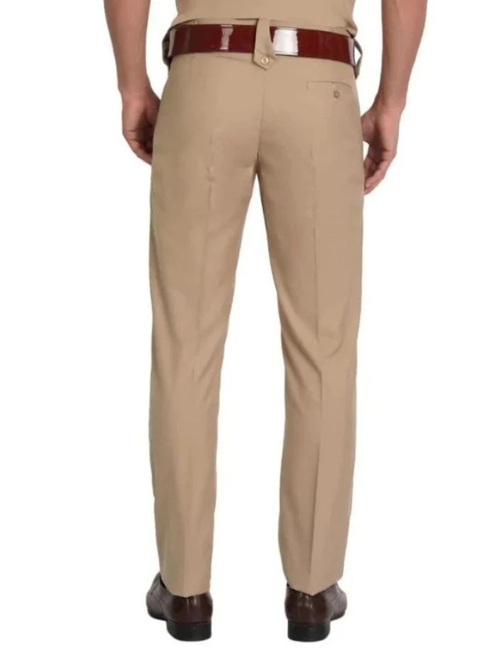 Police Khaki Trouser - Uniform-Vardi