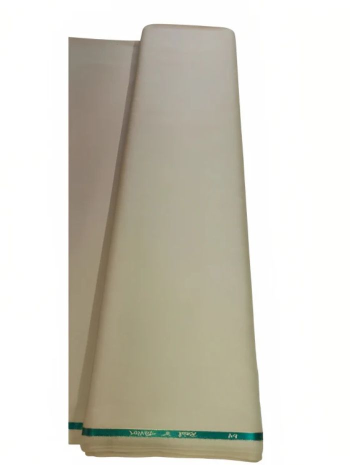 Classic Elegance: Reid & Taylor Premium Sand-Beige Suiting Fabric (3 Meters)