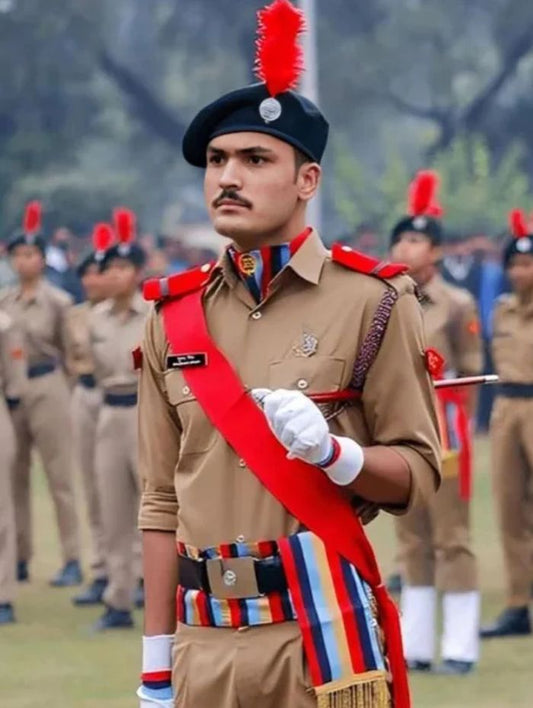 NCC Uniform (Shirt, Pant & Complete Ceremonial Accessories) Set