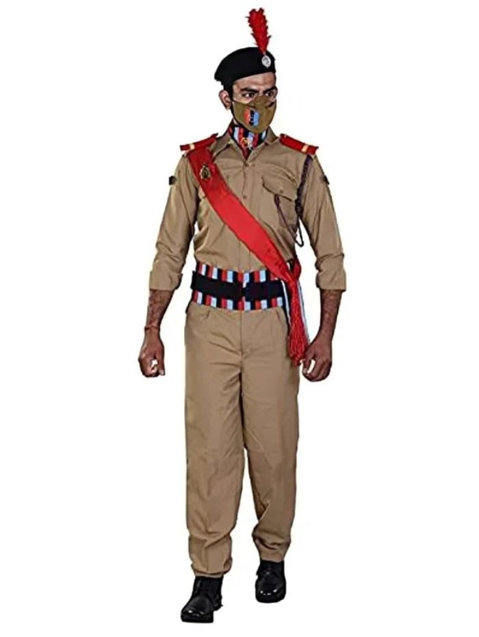 NCC Uniform (Shirt, Pant & Complete Ceremonial Accessories) Set