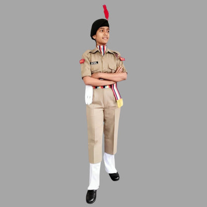 NCC Uniform (Shirt, Pant & Complete Ceremonial Accessories) Set