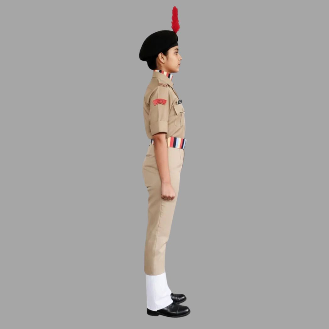 NCC Uniform (Shirt, Pant & Complete Ceremonial Accessories) Set