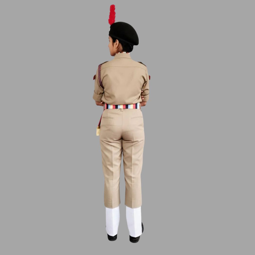NCC Uniform (Shirt, Pant & Complete Ceremonial Accessories) Set