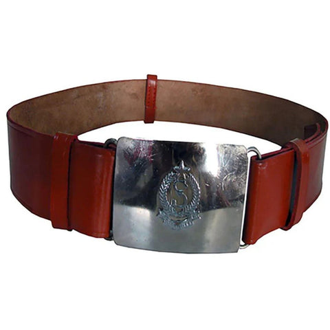 Police Inspector Leather Belt Free Size