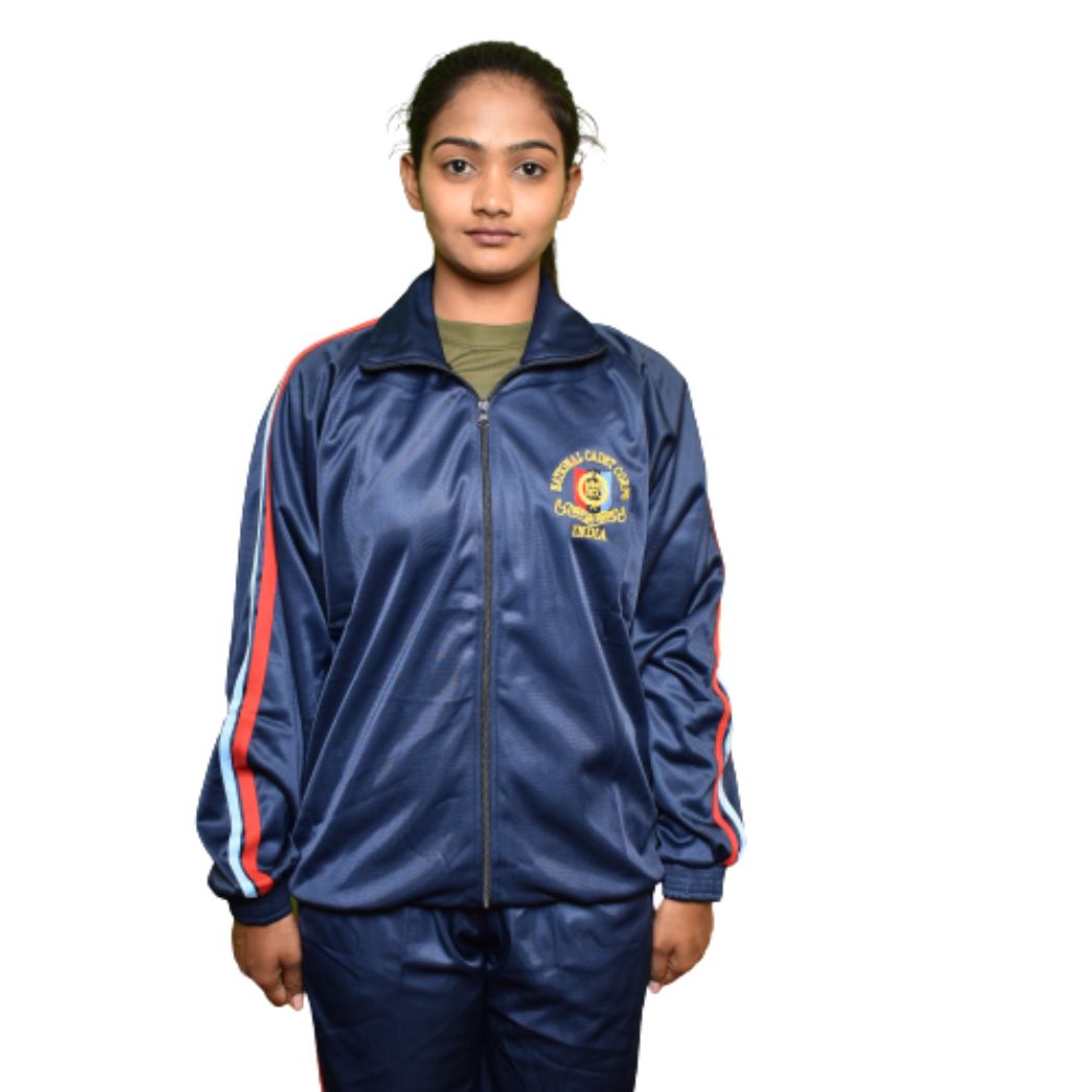 Girl's NCC Tracksuit with Lower Set for NCC Cadets