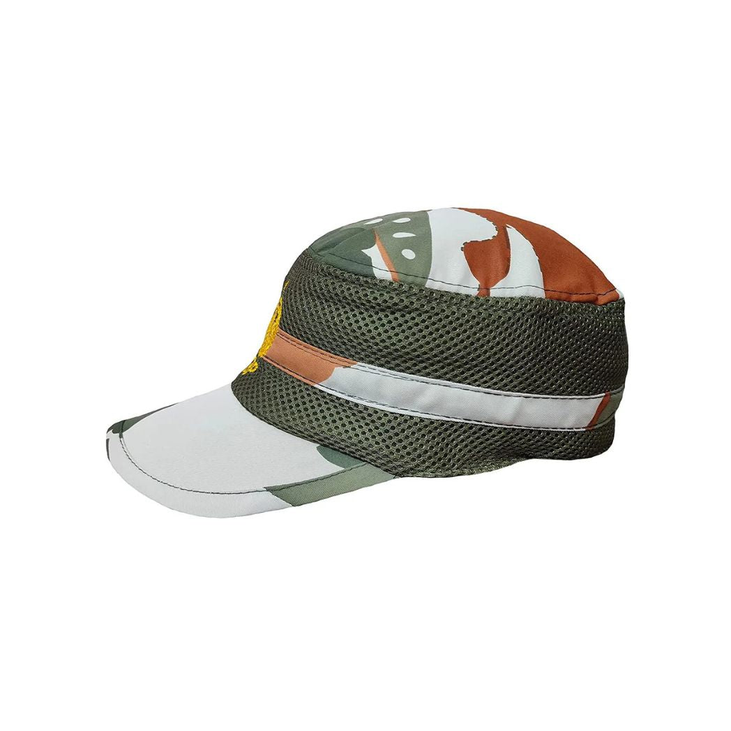 Unisex Cotton Army ITBP Cap for Men & Women, Baseball Running Sports Camouflage Indian Military Soldier NATO Net Cap.
