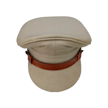 Premium Khaki Inspector Uniform Cap (Unisex) (Light Khaki)