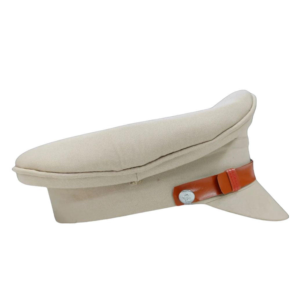 Premium Khaki Inspector Uniform Cap (Unisex) (Light Khaki)