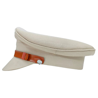 Premium Khaki Inspector Uniform Cap (Unisex) (Light Khaki)