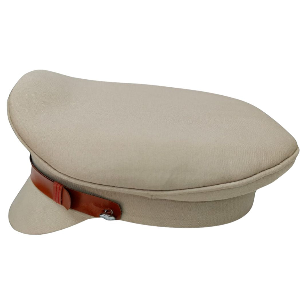Premium Khaki Inspector Uniform Cap (Unisex) (Light Khaki)