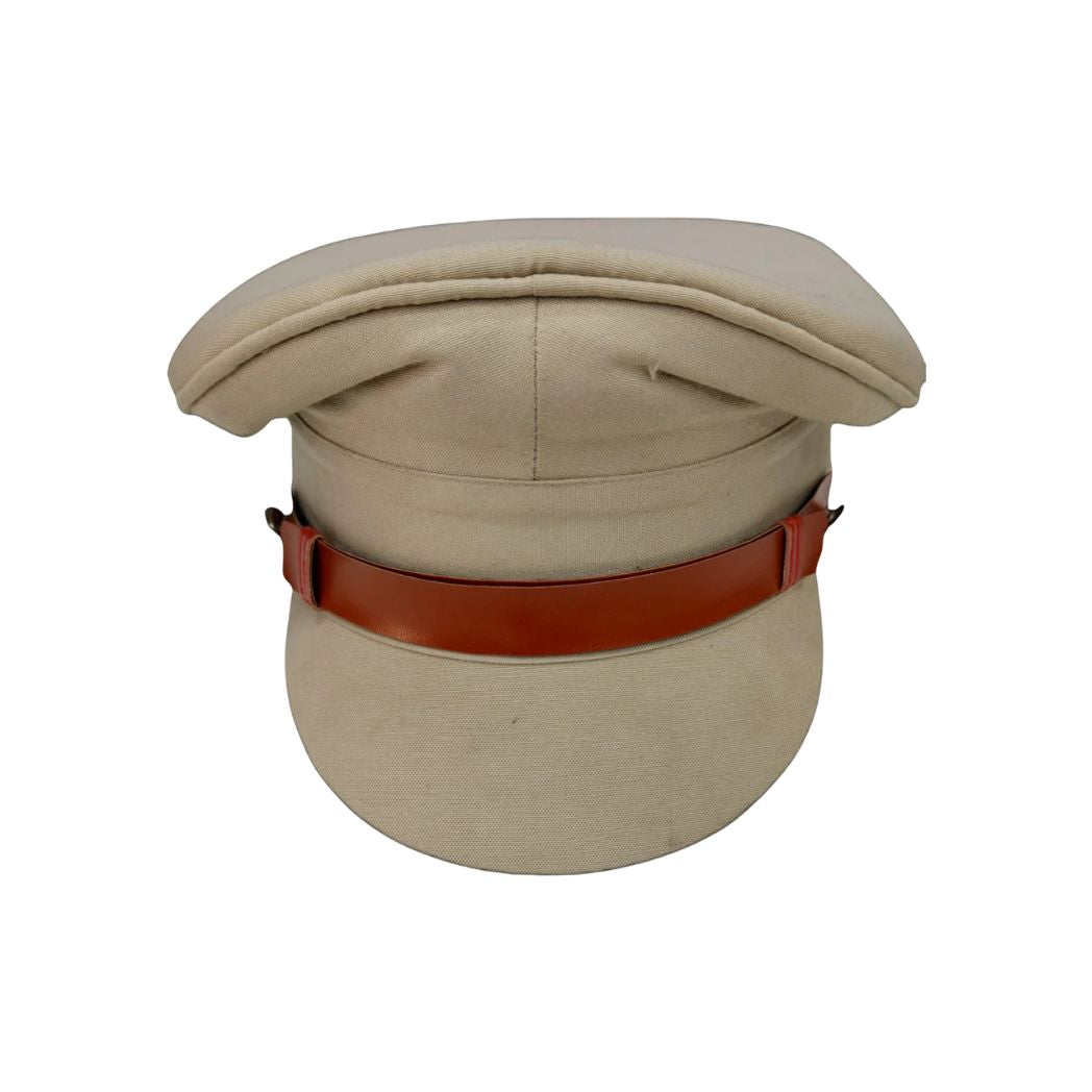Premium Khaki Inspector Uniform Cap (Unisex) (Light Khaki)