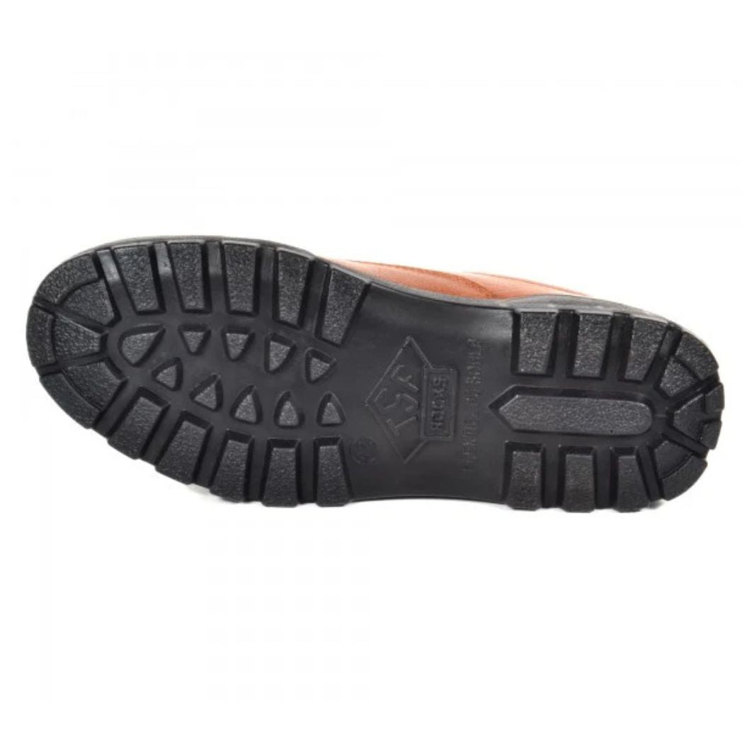 TSF Formal Lace-up Police Shoes (TAN)