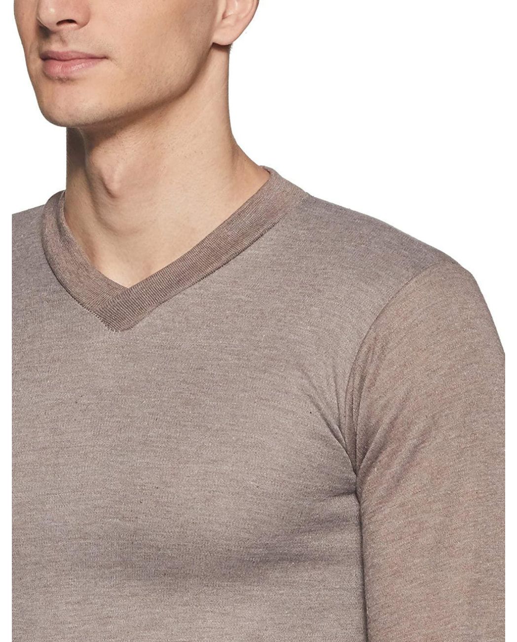 Rupa Thermocot Men Top V Neck Thermal
