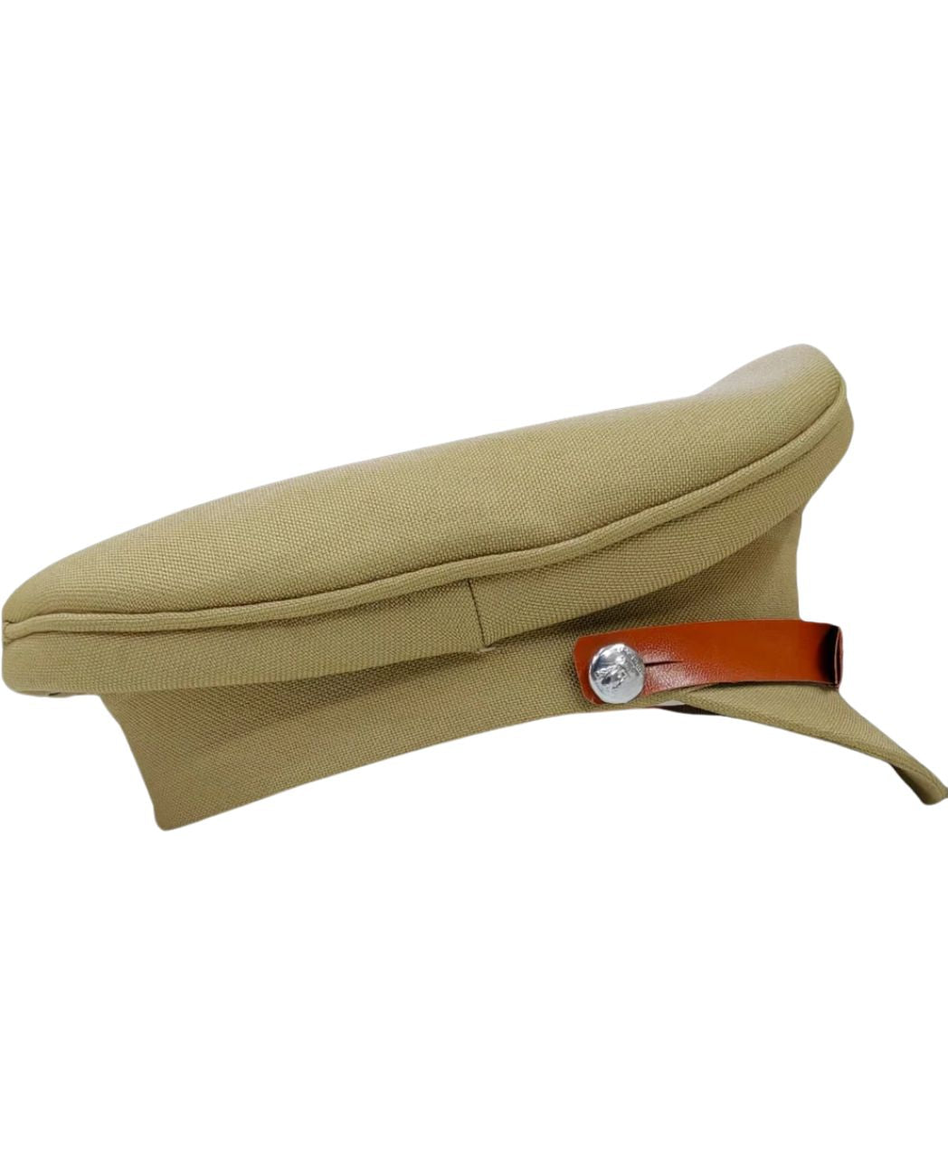 Premium Angora Khaki Winter Inspector Cap (Unisex)