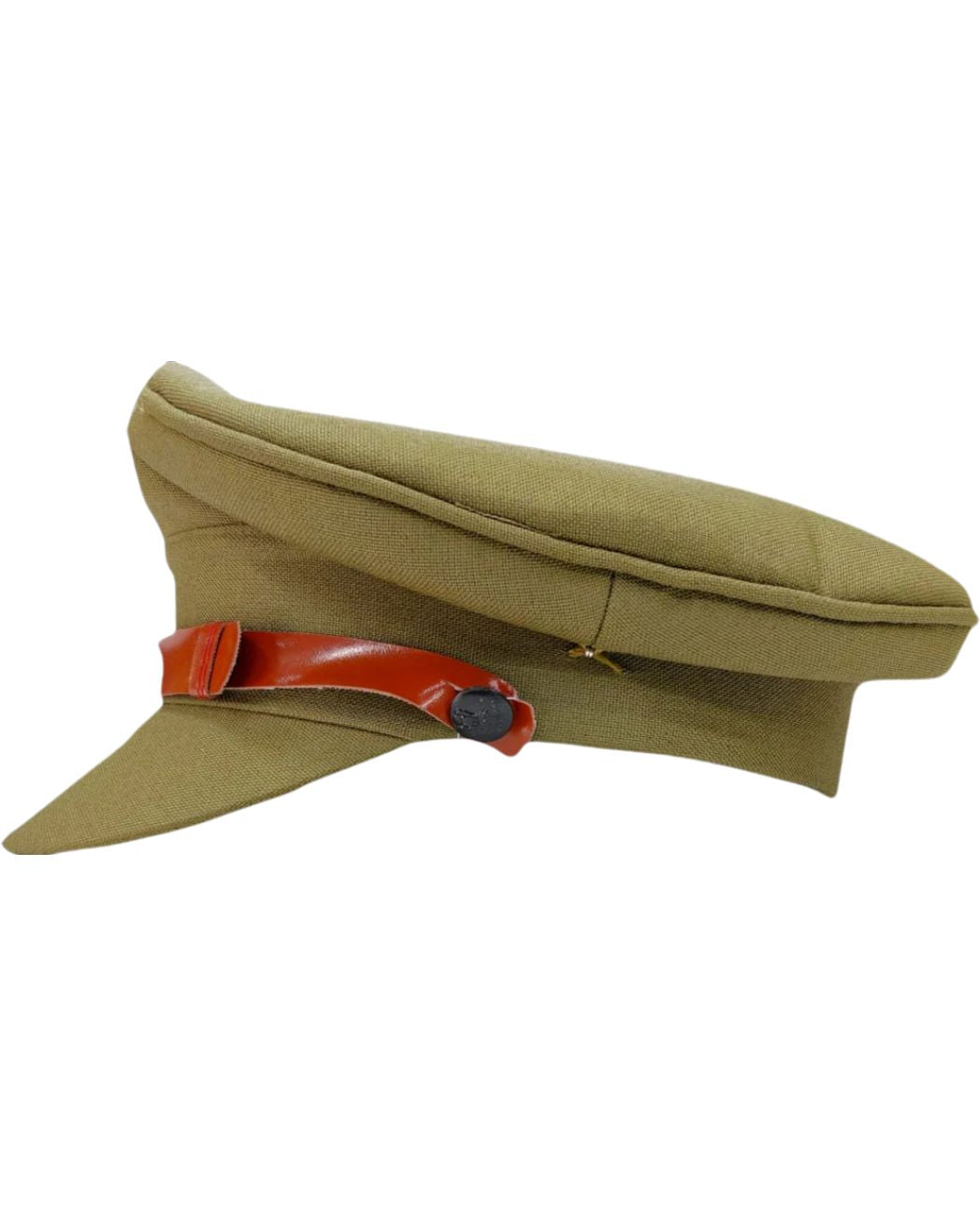 Premium Angora Khaki Winter Inspector Cap (Unisex)