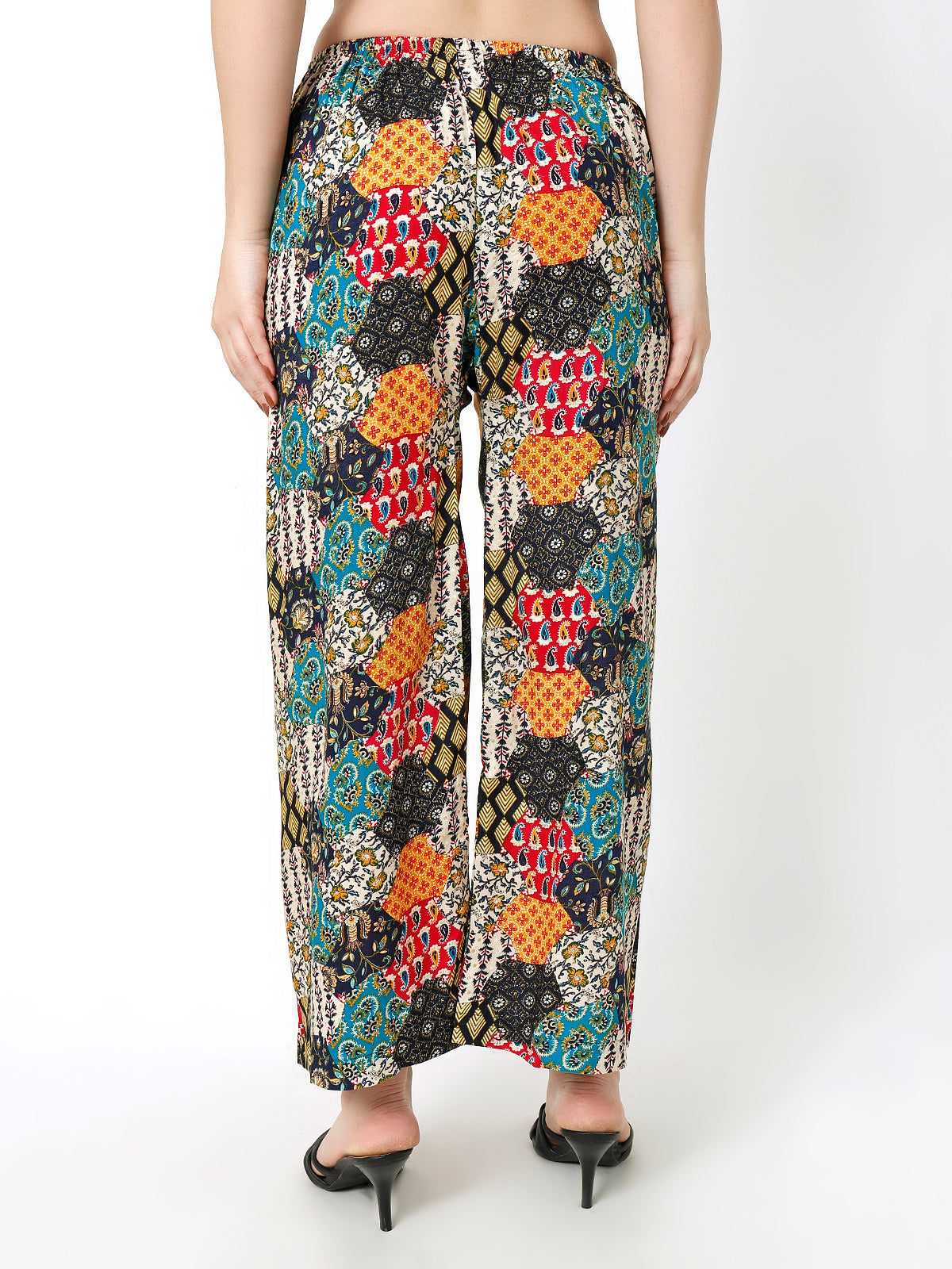 Rayon Printed Pant Palazzo