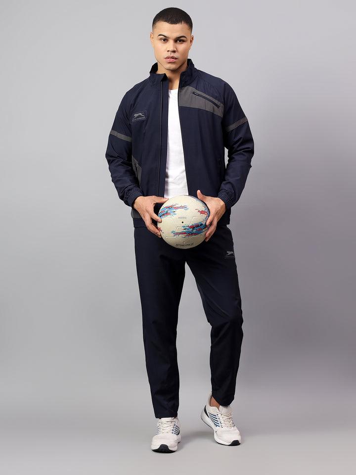 Shiv Naresh Men's Tracksuit|109M_NS Spandex |Navy D.Grey|