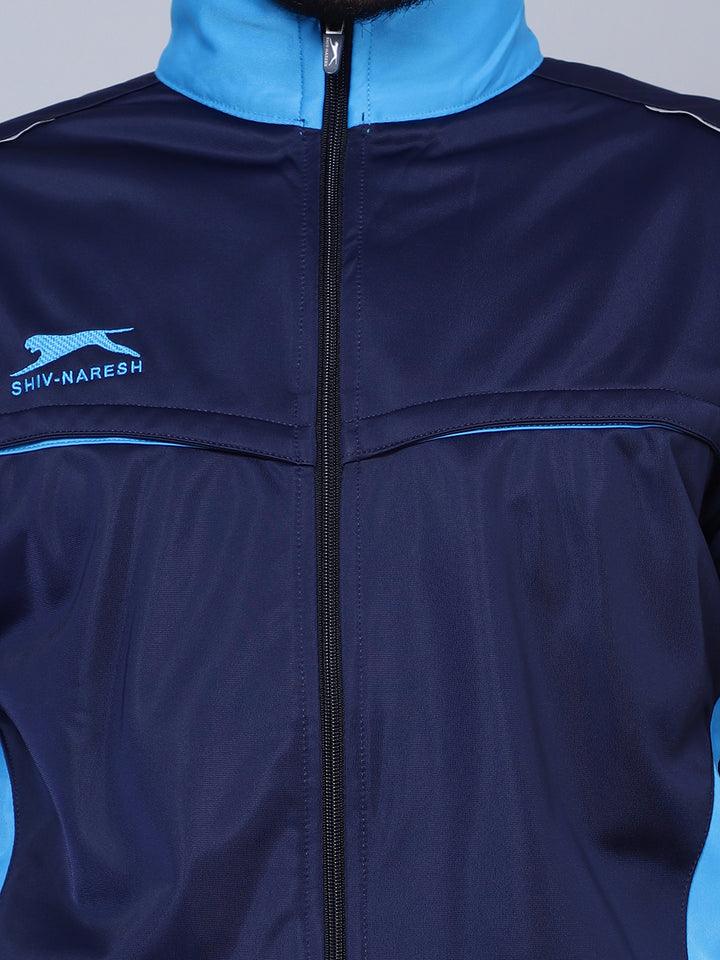 Shiv Naresh Tracksuit |Smart Fit| 422 TP Navy Cyan