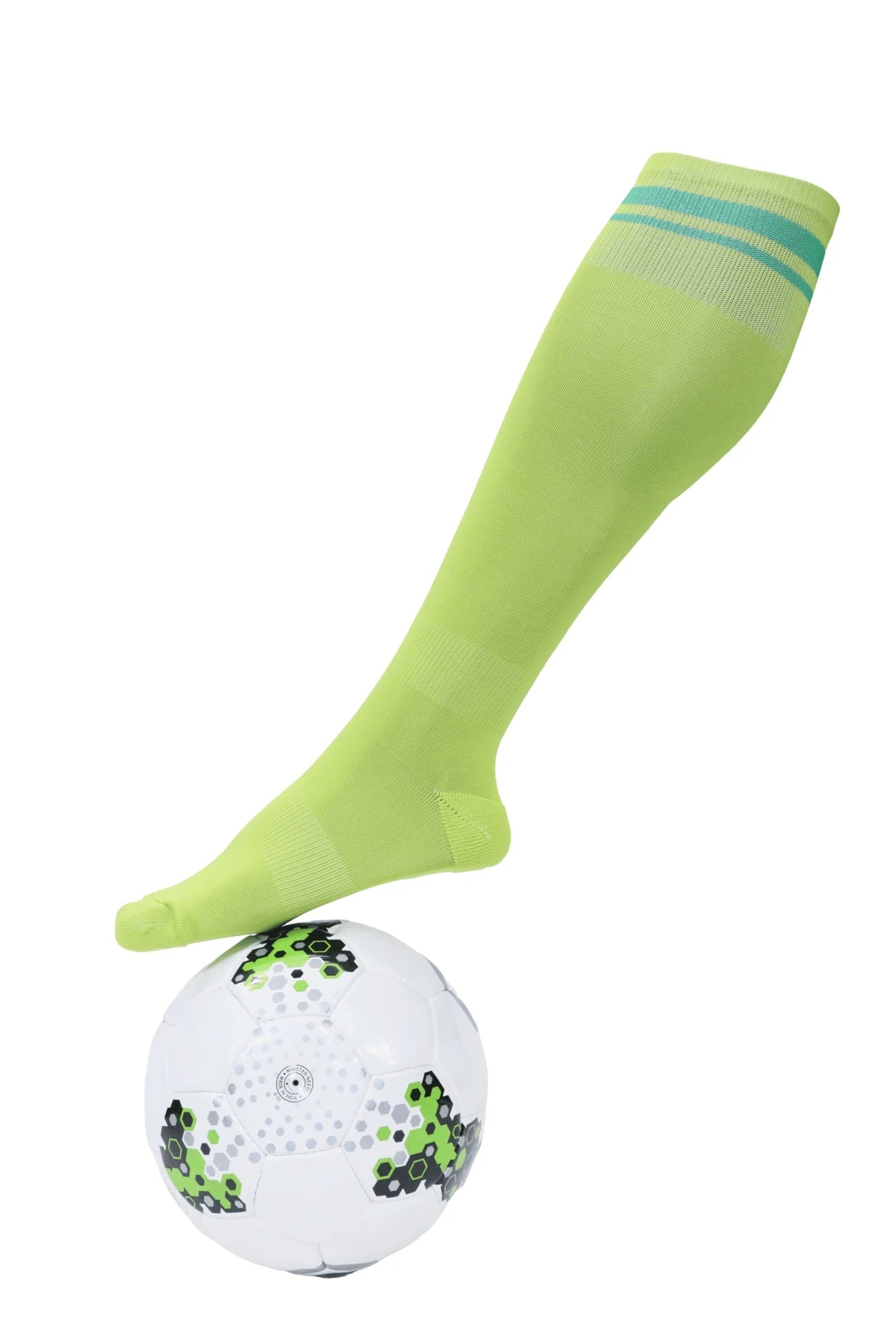 Football Stocking Lemon Yellow Pack Of 2 Free Size
