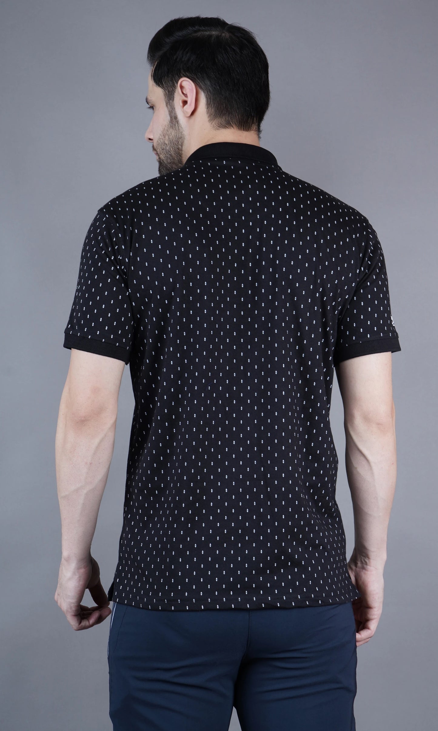 T Shirt Flat Collor Black