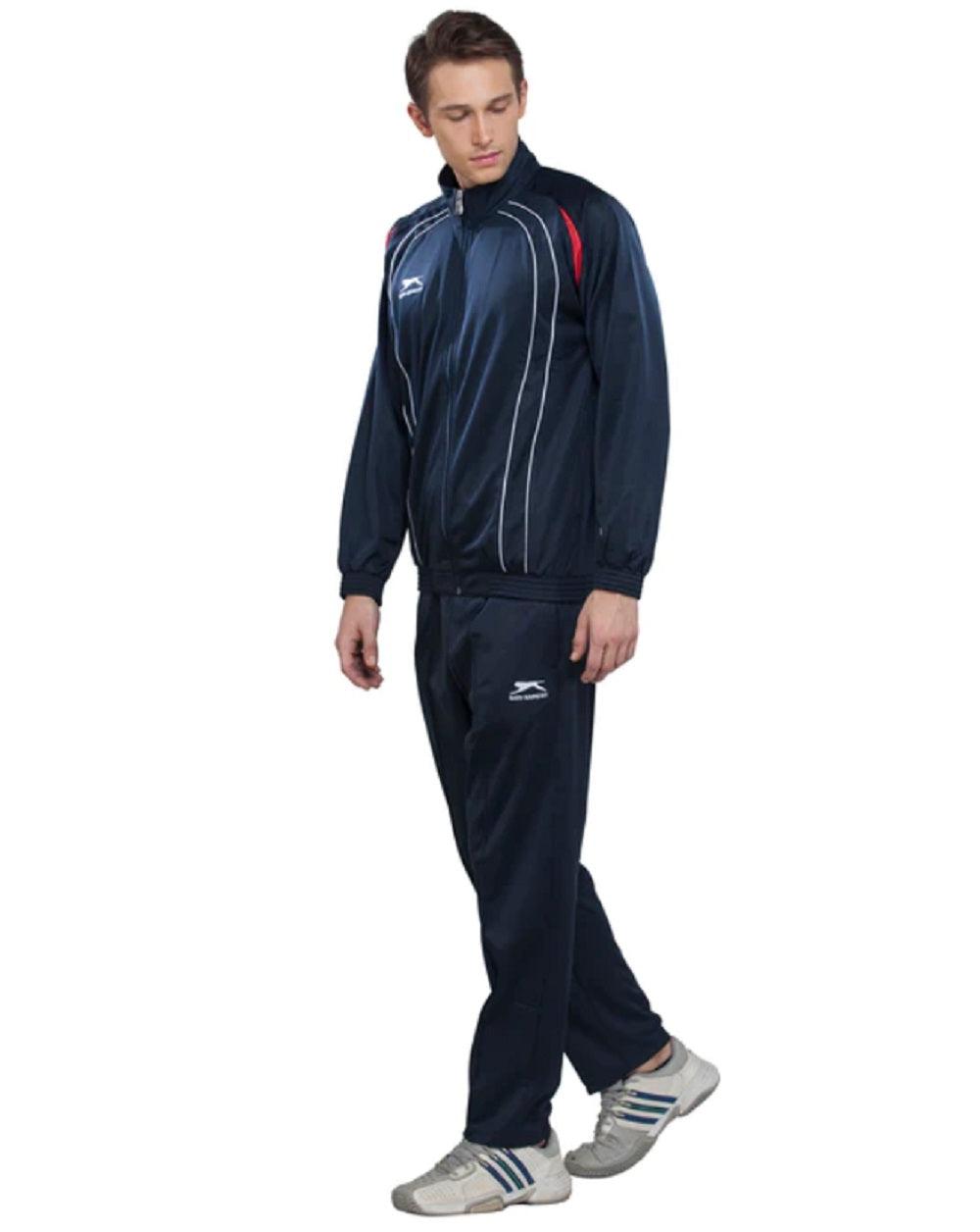 Shiv Naresh TRACKSUIT Black 435A TRENZ POLY Printed Jacket And Track Pant