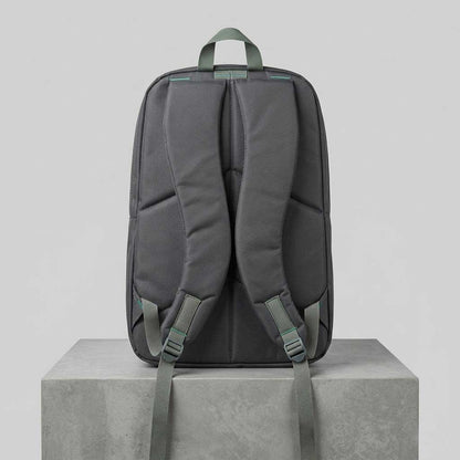 Pro Ergonomic School Backpack – Durable Gray & Teal Soccer Edition Daypack for Boys & Teens