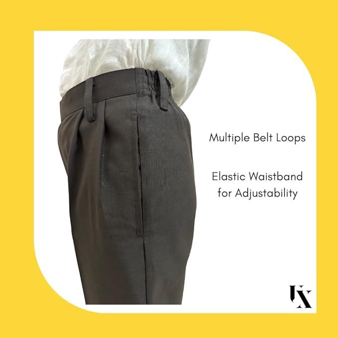 Full Pant - Elastic Waistband | Uniform Trousers for Boys and Girls