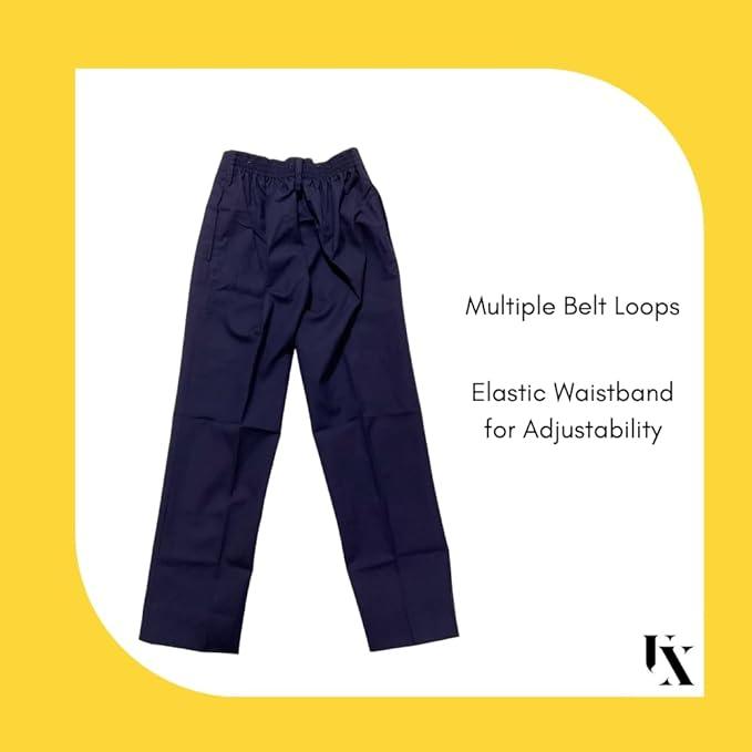Full Pant - Elastic Waistband | Uniform Trousers for Boys and Girls
