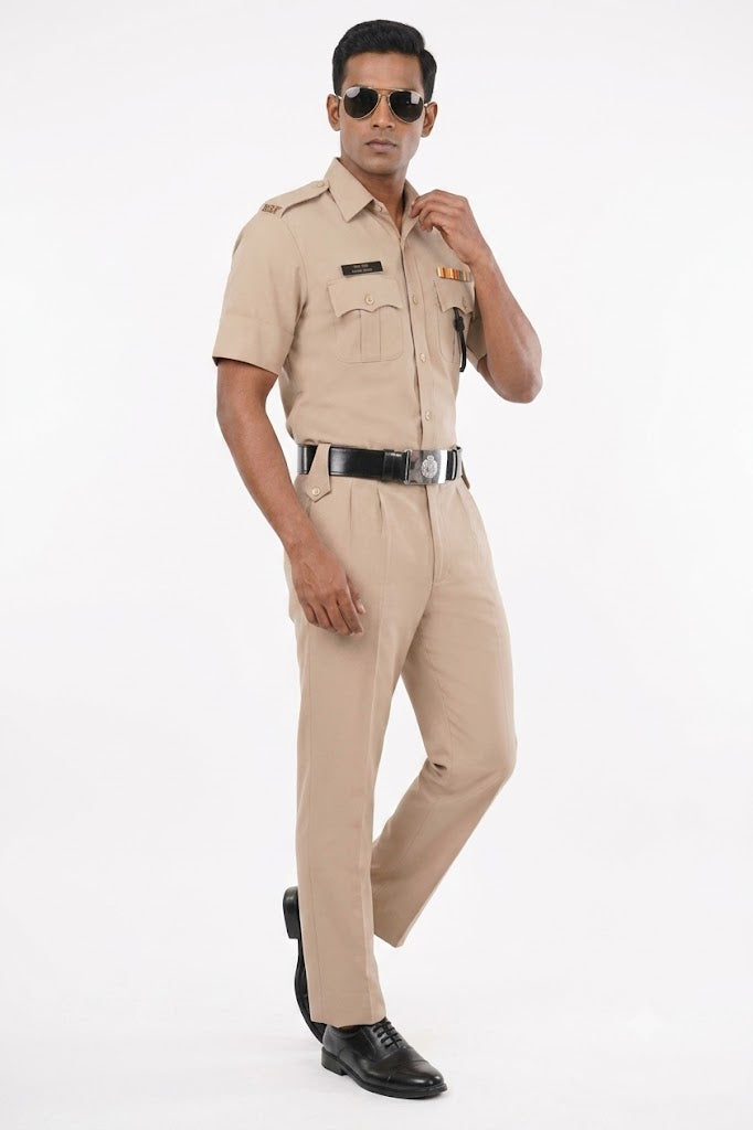 BSF Khaki Uniform Vimal Super Premium Trovine