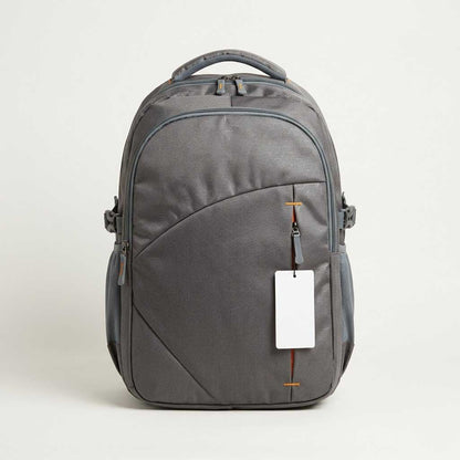 Grey Backpack 30L | Durable Lightweight School, College & Office Bag with Multi Compartments | Water-Resistant Everyday Laptop Backpack