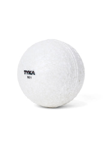 TYKA Gravix Youth Training Cricket Ball (80± gm) – White-Pack of 3