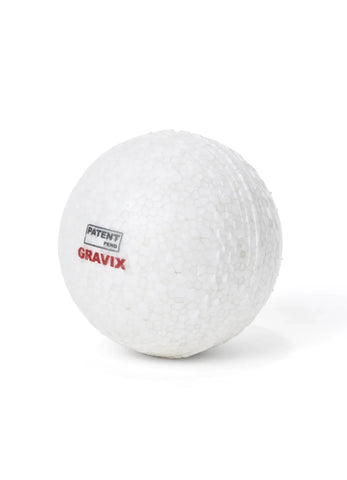 TYKA Gravix Youth Training Cricket Ball (80± gm) – White-Pack of 3
