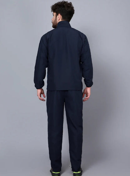 Shiv Naresh Men Navy Cyan Maroon Fit-burst tracksuit 989 T.Z-USA