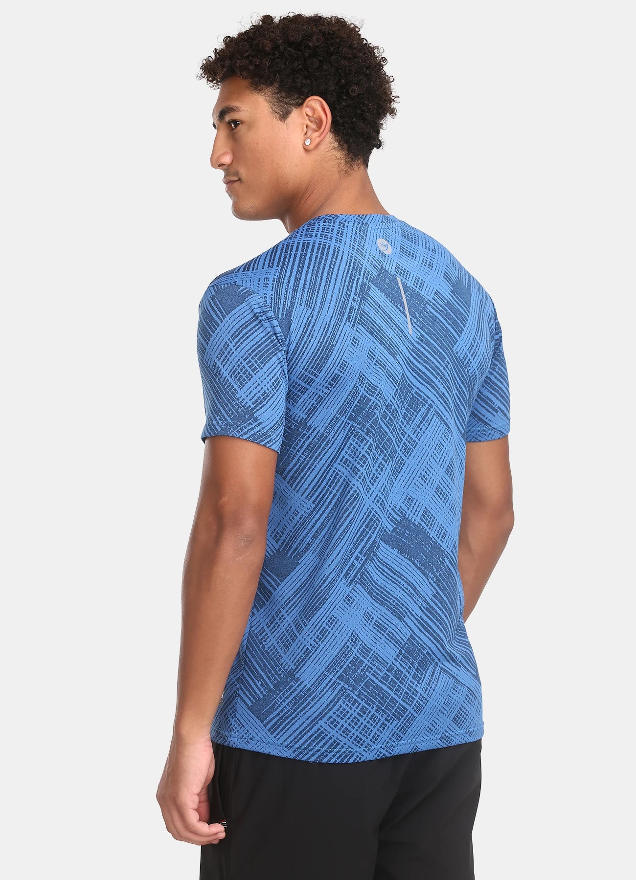 TYKA Men's Crush Jacquard Performance T-Shirt