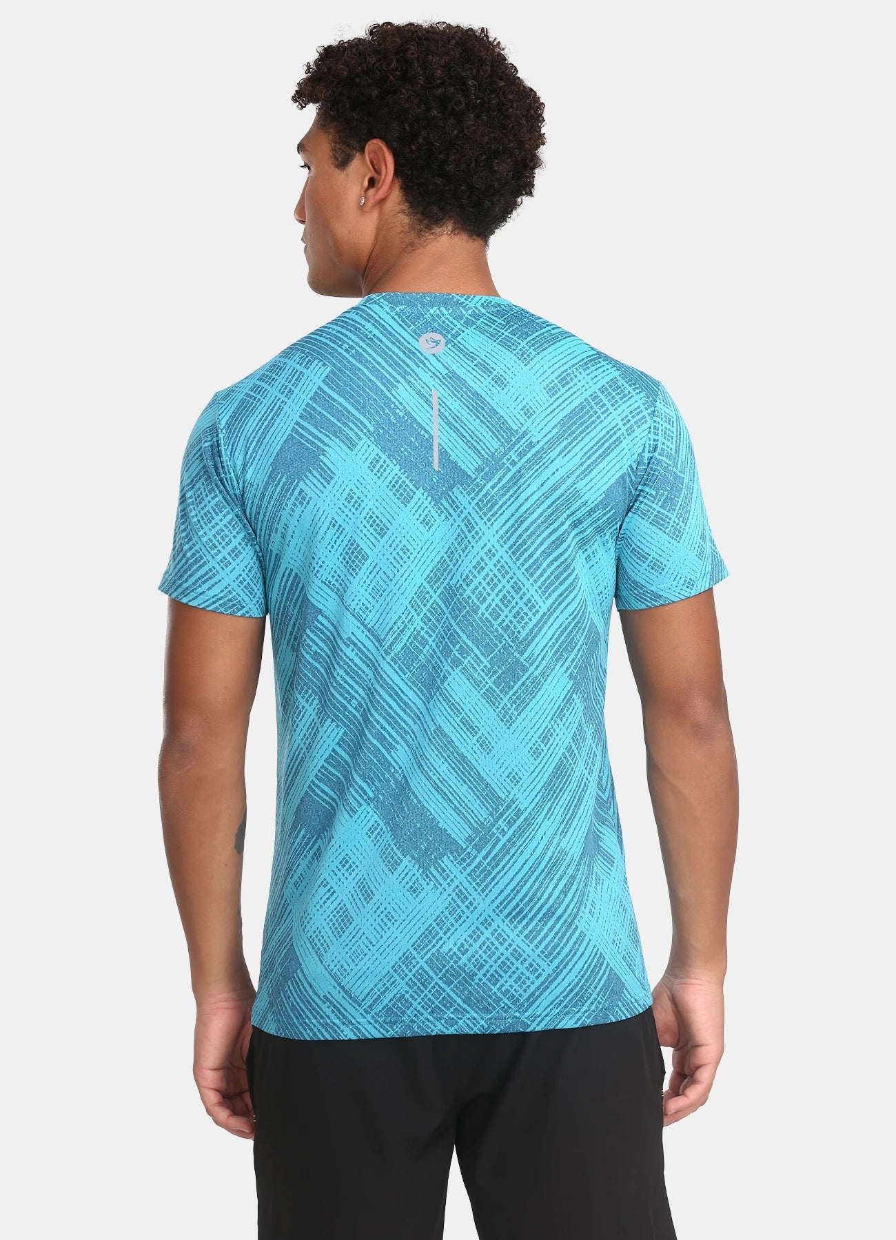 TYKA Men's Crush Jacquard Performance T-Shirt