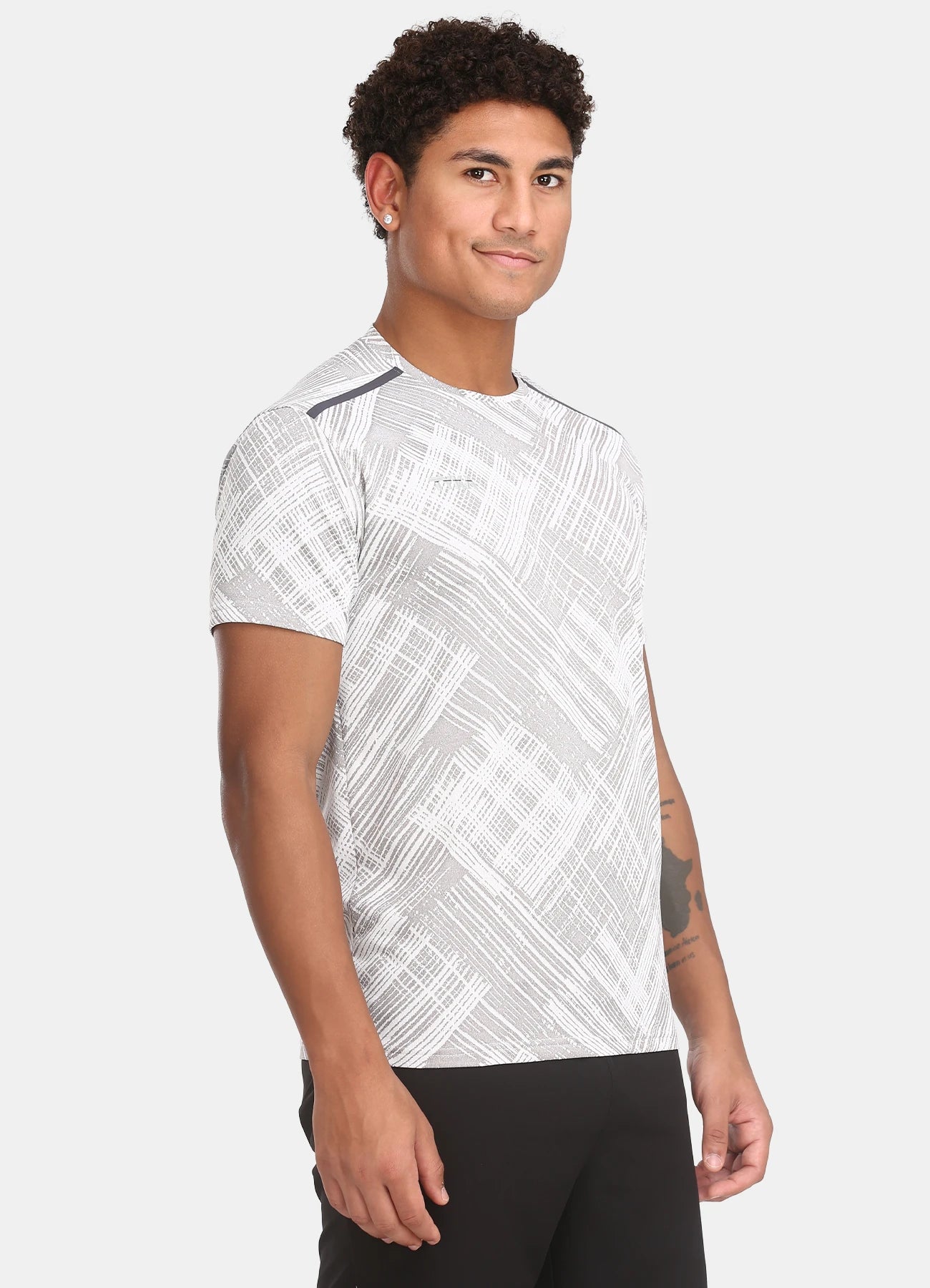 TYKA Men's Crush Jacquard Performance T-Shirt