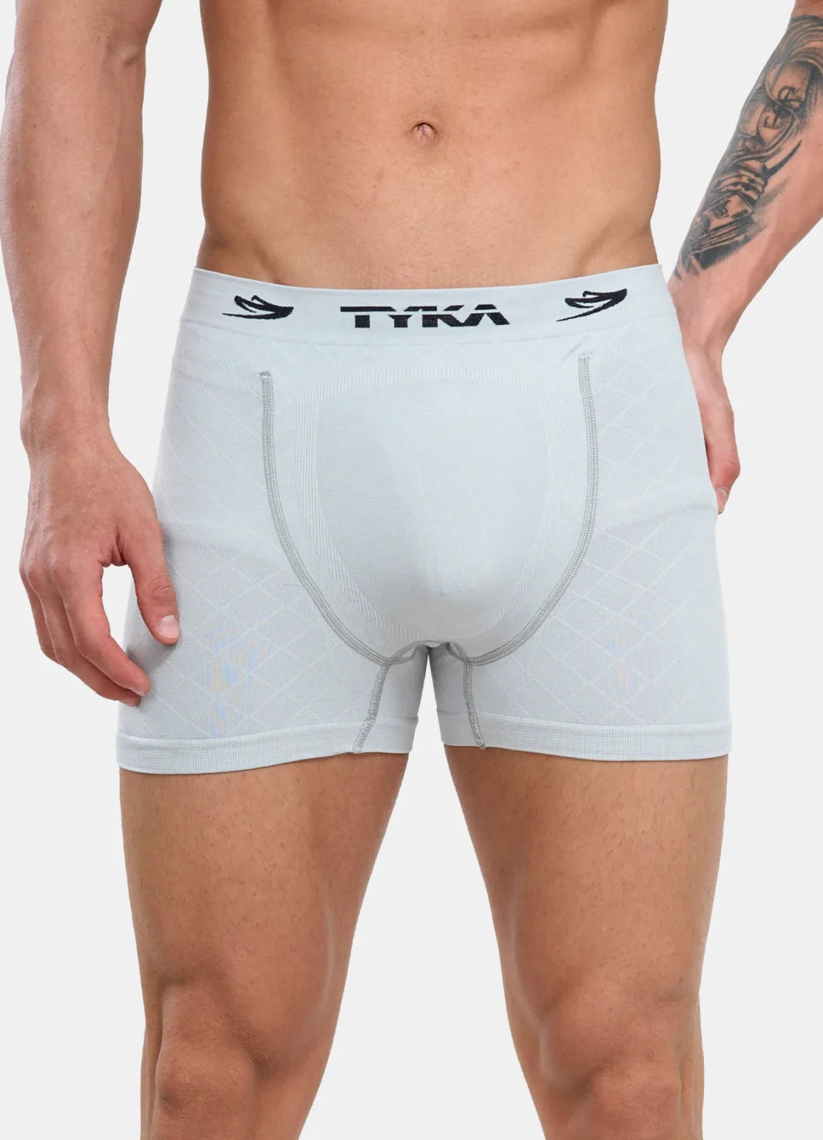 TYKA Men’s Sports Supporter Trunk – White