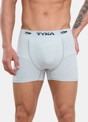 TYKA Men’s Sports Supporter Trunk – White