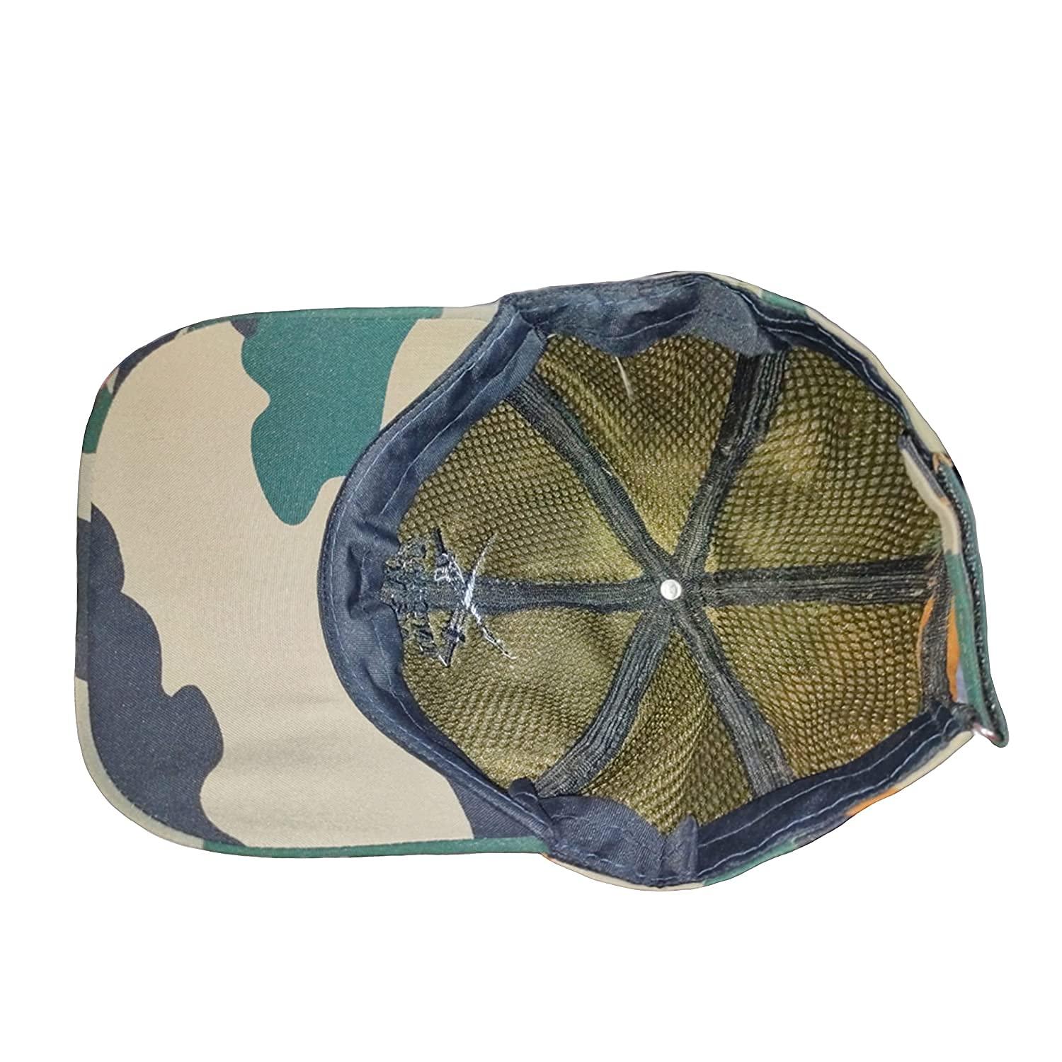 Indian Army Camouflage Baseball Cap Men's & Women's- Free Size