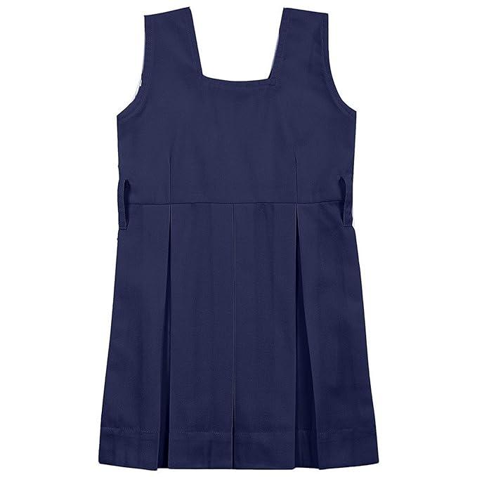 Girl's Cotton and Crush School Uniform (Blue, 2XL) Default Title
