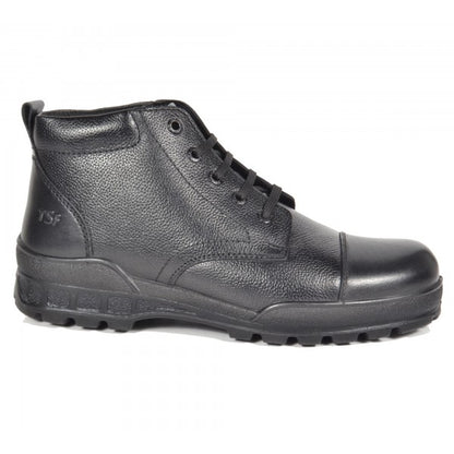 TSF Genuine leather Uniform Police Shoes For Man (741-BLK)