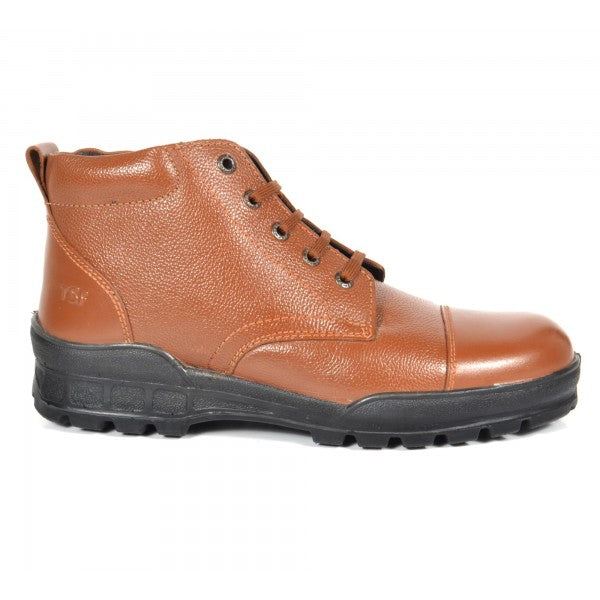 TSF Genuine leather Uniform Police Shoes For Man (741-Tan)
