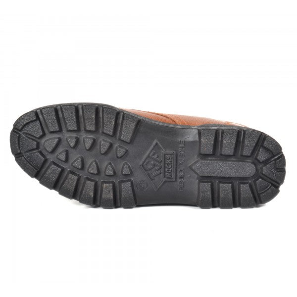 TSF Genuine leather Uniform Police Shoes For Man (741-Tan)